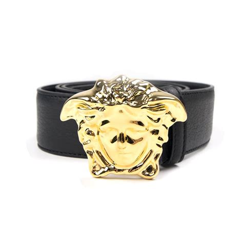 wolf head belt versace|Versace medusa belt.